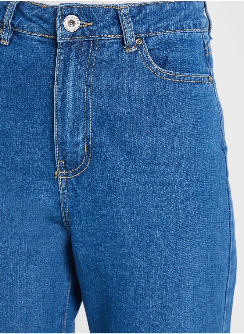 boohoo High Waist Jeans  - Image 3
