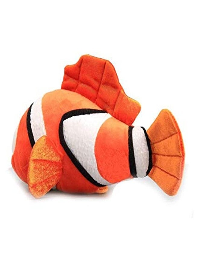 Tickles Nemo Fish Soft Stuffed Plush Animal Toy for Kids Boys & Girls (Color: Orange and White Size: 25 cm) - Image 4