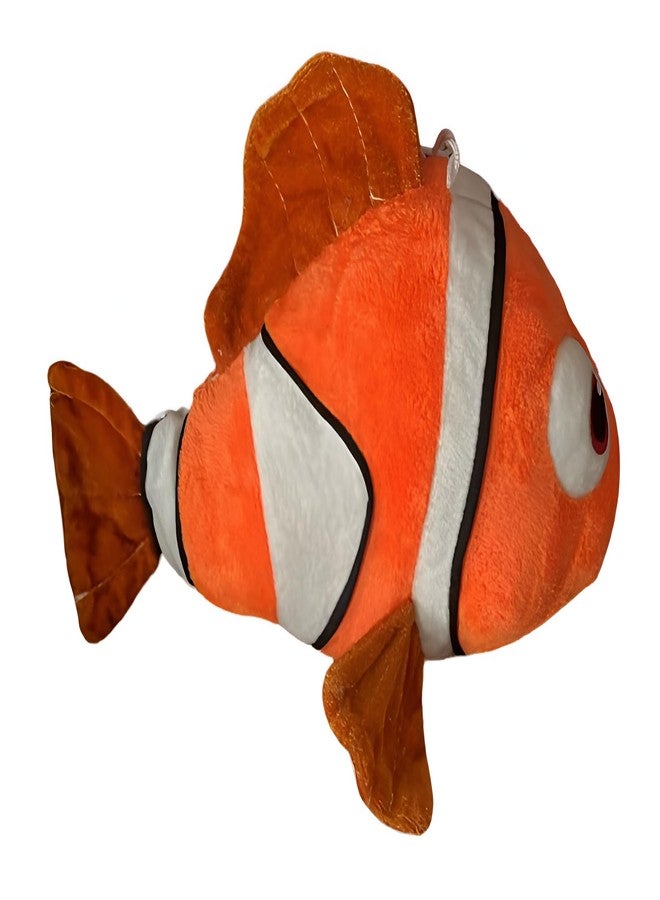 Tickles Nemo Fish Soft Stuffed Plush Animal Toy for Kids Boys & Girls (Color: Orange and White Size: 25 cm) - Image 3