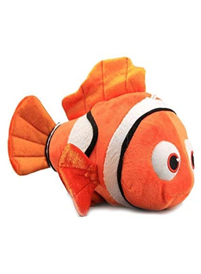 Tickles Nemo Fish Soft Stuffed Plush Animal Toy for Kids Boys & Girls (Color: Orange and White Size: 25 cm) - Image 1