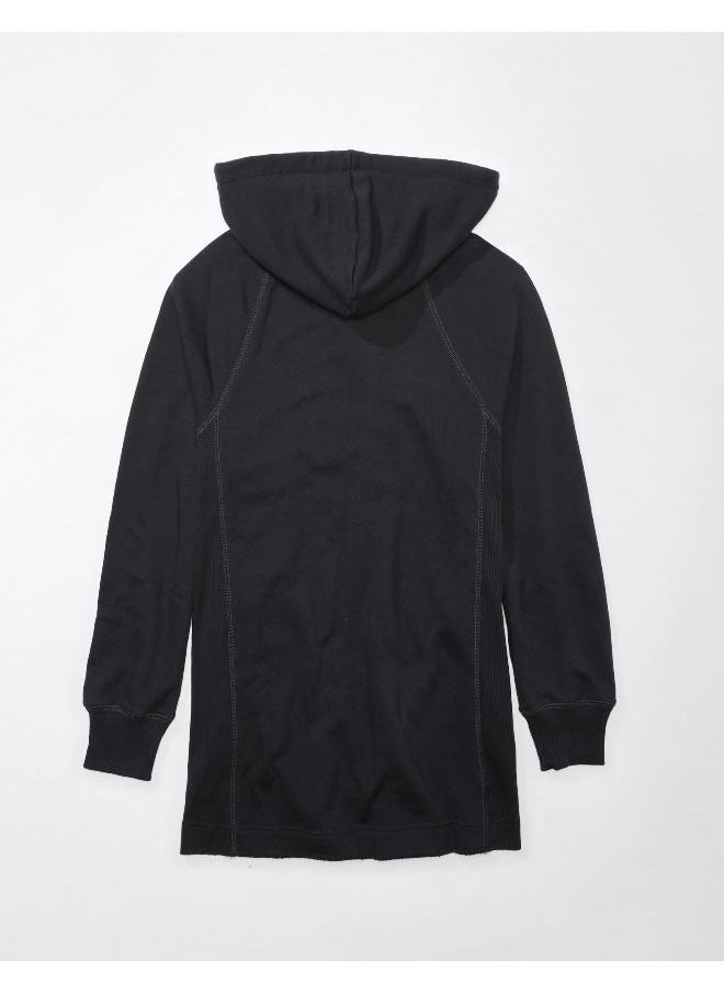 American Eagle AE Fleece Hoodie Dress  - Image 4