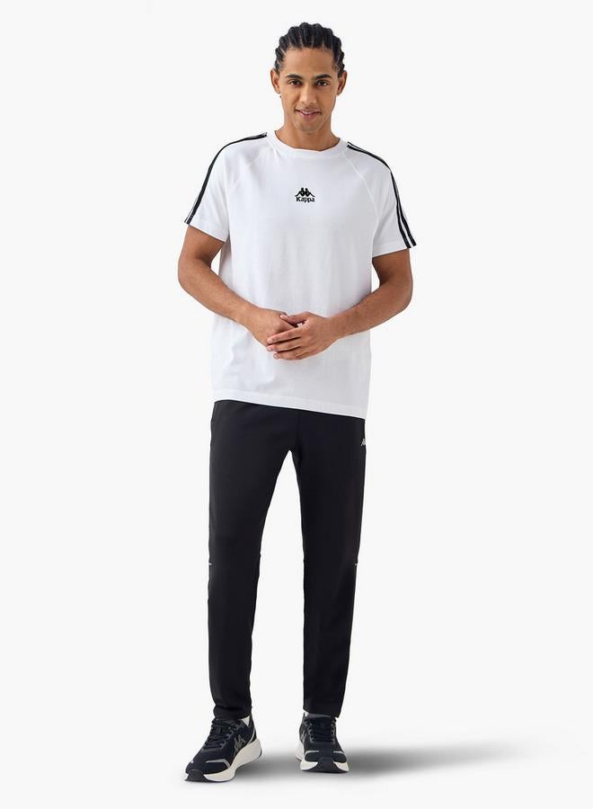Kappa Panelled Jog Pants with Pockets and Drawstring Closure - Image 2