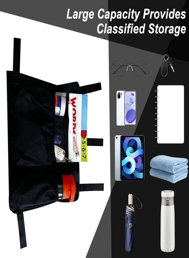 Daorfaa Walker Bag Basket with Cup Holder & Water-Resistant Storage - Adjustable Organizer Pouch for Seniors, Elderly, Wheelchairs, Rollators, and Folding Walkers - Image 5