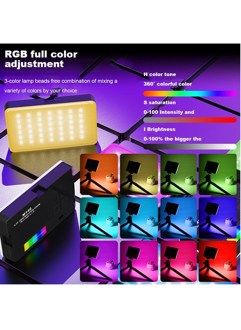 FlashHawk RGB Video Lights with Clip, Pocket LED Fill Light, 360° Full Color, 2700-6500K Dimmable, 2000mAh Rechargeable Camera Light for Photography, Video Conference,TikTok  - Image 2