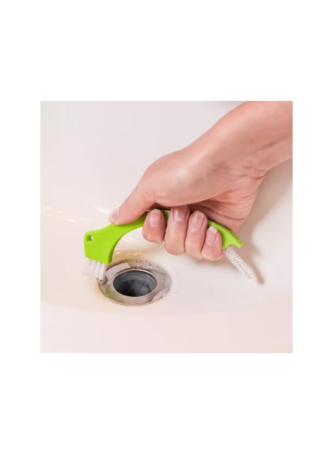 promass Grout Brush Set, 4-Piece Grout Cleaner Brush Set for Home Doors, Window Tracks, Showers, Kitchens - Ideal for Cleaning Brush Furnace Tops, Joints & Floor Line - Image 3