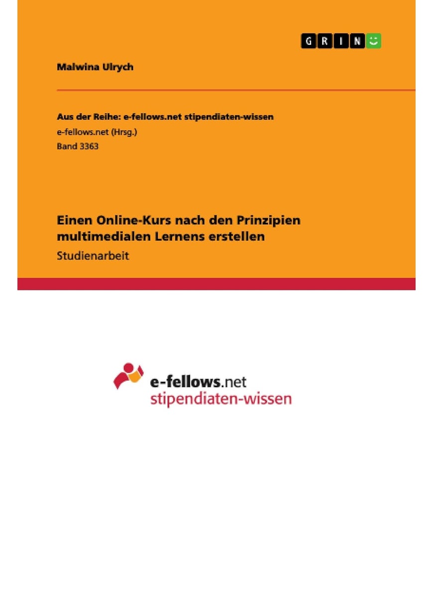 Einen Online-Kurs nach den Prinzipien multimedialen Lernens erstellen 