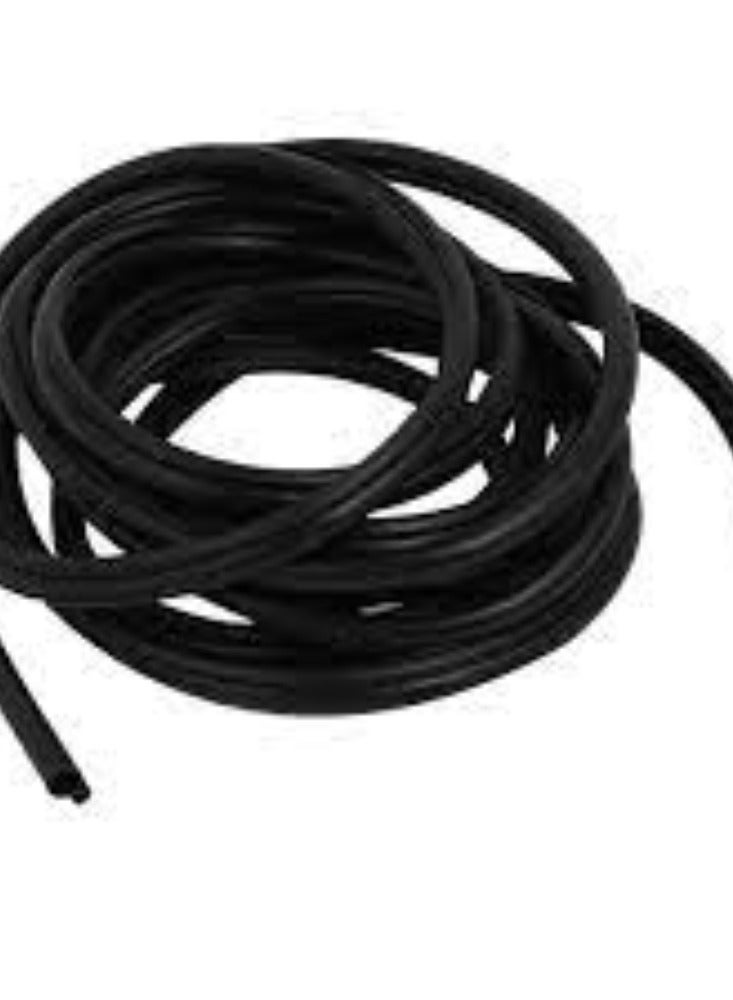 KNP Round rubber beading with a 3.5 mm diameter is used for applications where a medium-sized bead is needed for sealing, cushioning, or protection. - Image 2