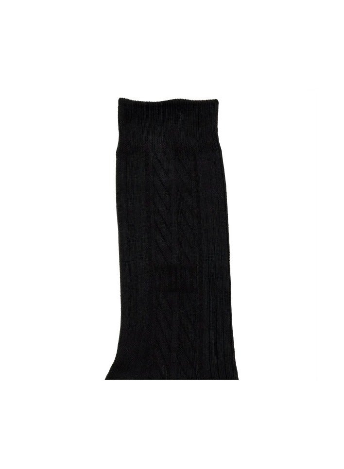 AMPM MEN'S FORMAL SOCKS (PACK OF 6) - BLACK - Image 3