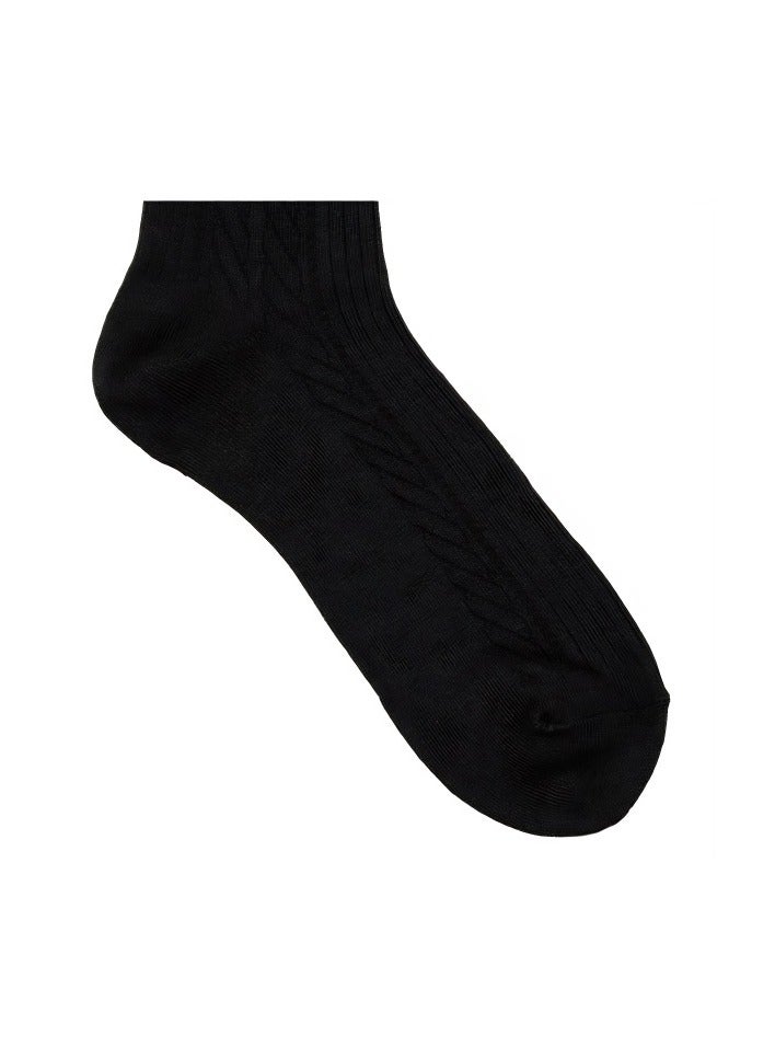 AMPM MEN'S FORMAL SOCKS (PACK OF 6) - BLACK - Image 4