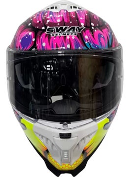 sway Helmet SW-865 Butterfly With Sunglasses  - Image 5