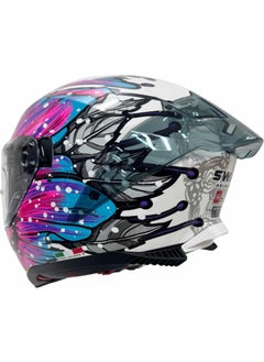 sway Helmet SW-865 Butterfly With Sunglasses  - Image 3