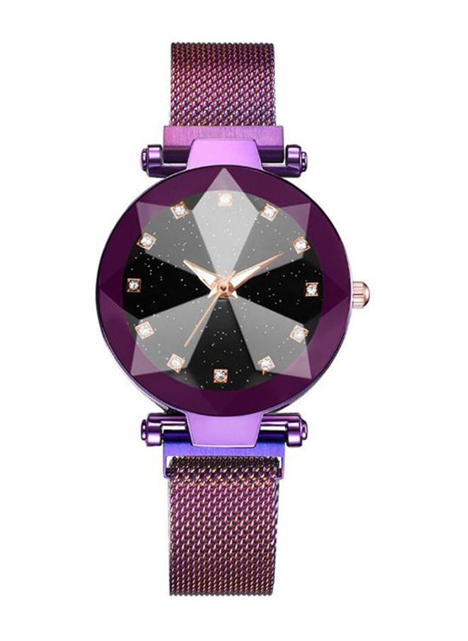 NIBEMINENT - Women's 2-Piece Stainless Steel Analog Watch And Bracelet Set 8169 - Image 1