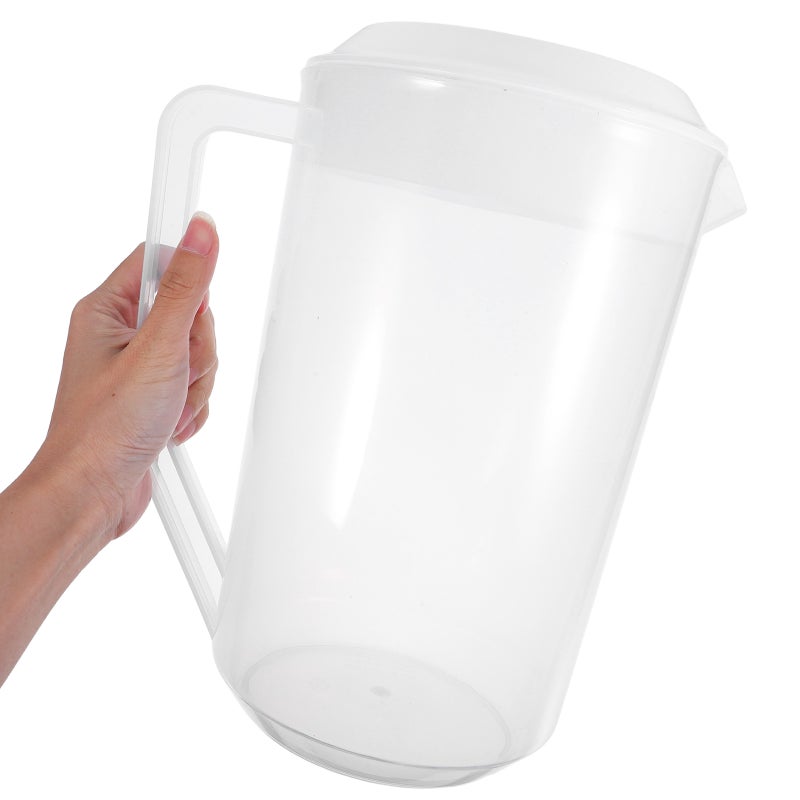 Large Water Jug Beverage Dispenser For Office Use Summer Gatherings Featuring Transparent PC Material And Measurement Indication 1Pcs - Image 4