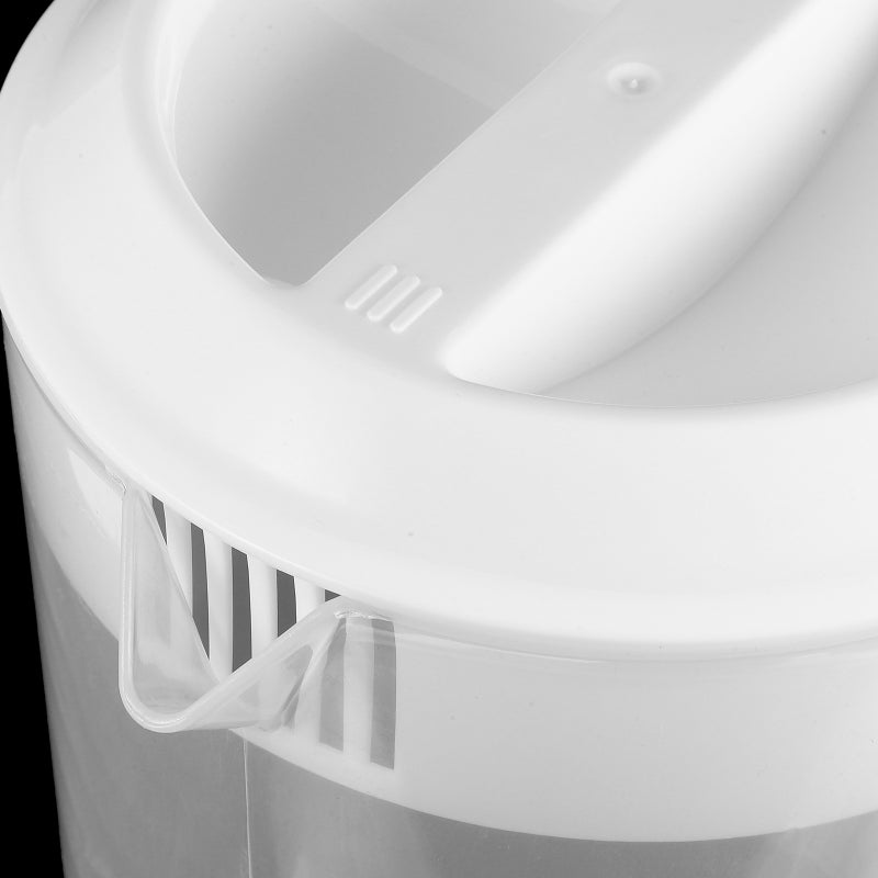 Large Water Jug Beverage Dispenser For Office Use Summer Gatherings Featuring Transparent PC Material And Measurement Indication 1Pcs - Image 3