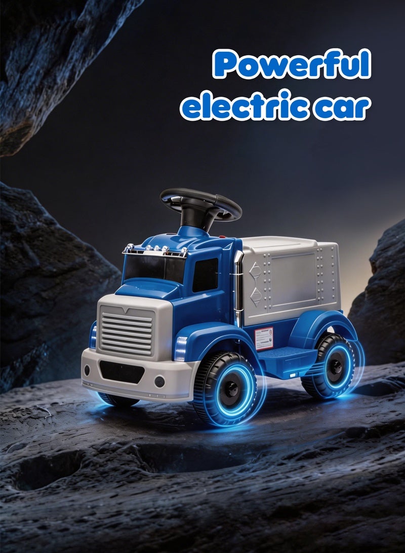 Tinneys Toys Electric Ride On Car With Speeding  Button, 6V Battery Ride On Car,  Realistic Children's Electric Car With Music Player,Electric Car for Toddlers Safe Slow-Start Design for Fun & Realistic Driving - Image 4