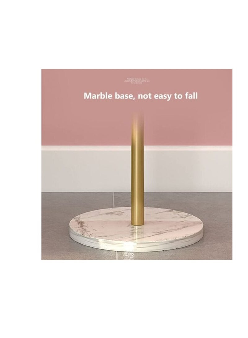 Uaejj Coat Rack Standing Clothes Rack Hat Hanger, Metal Rack Hanger Hook Stand (Round, White) - Image 4