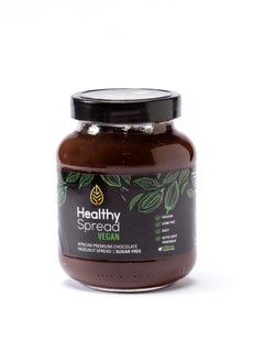 Healthy Spread Vegan, African Premium Chocolate Hazelnut Spread, Sugar Free, 375g