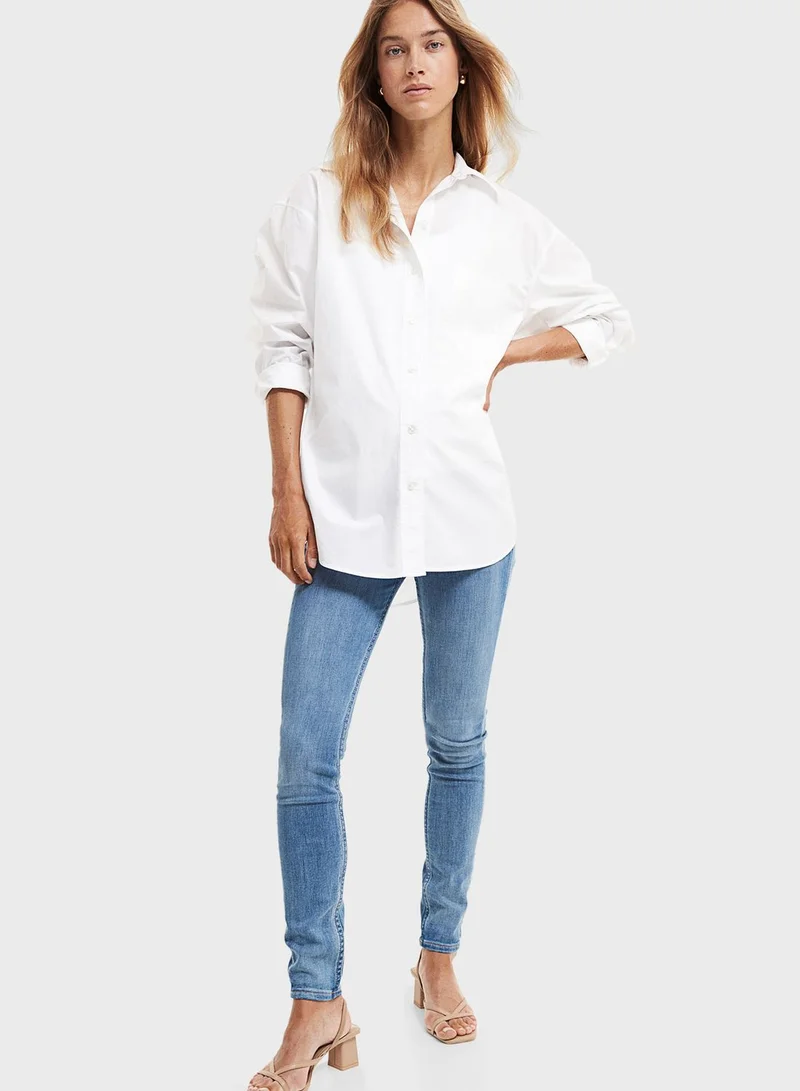 H&M High Waist Mom Jeans