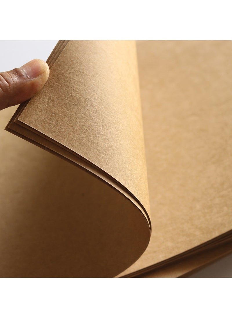 firstnock - A3 Kraft Paper 350GSM 25 Sheets, Thick Brown Card Paper, Craft Making Business Card Print Paper, Thicker Paper Brown Card Stock - Image 1