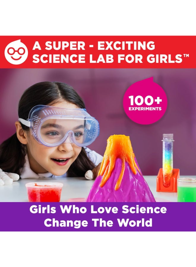 Doctor Jupiter Girls' Super Science Kit for Ages 8-12 Ideas for Girls 8,9,10+ Years Old | Chemistry Set, STEM Toy Kit with 100+ Experiments | Learning & Educational Projects - Image 2