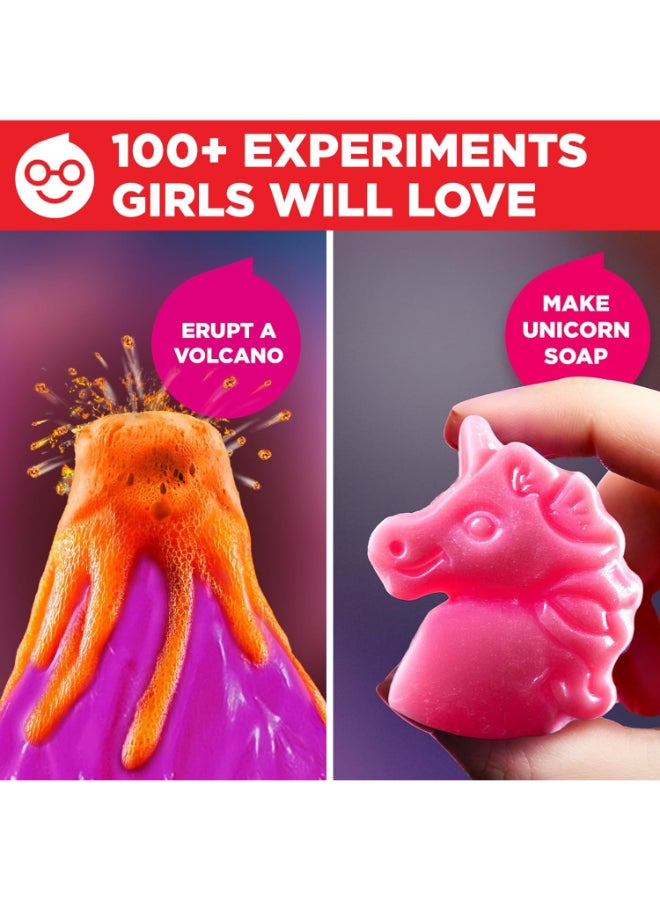 Doctor Jupiter Girls' Super Science Kit for Ages 8-12 Ideas for Girls 8,9,10+ Years Old | Chemistry Set, STEM Toy Kit with 100+ Experiments | Learning & Educational Projects - Image 3