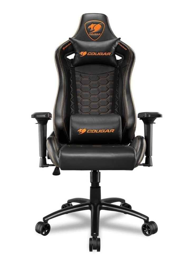 كوجار COUGAR Outrider S Black Gaming Chair Medium Black | ‎3MOUBNXB.0001  - Image 1