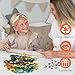 Mocfesk Tree of Life Wooden Puzzles Vibrant TreeBook Jigsaw Puzzles for Adults and Kids Art AnimalsPlants Wooden Puzzles 200 Pieces Family Game Wall Decor 111 x 114 - Image 4