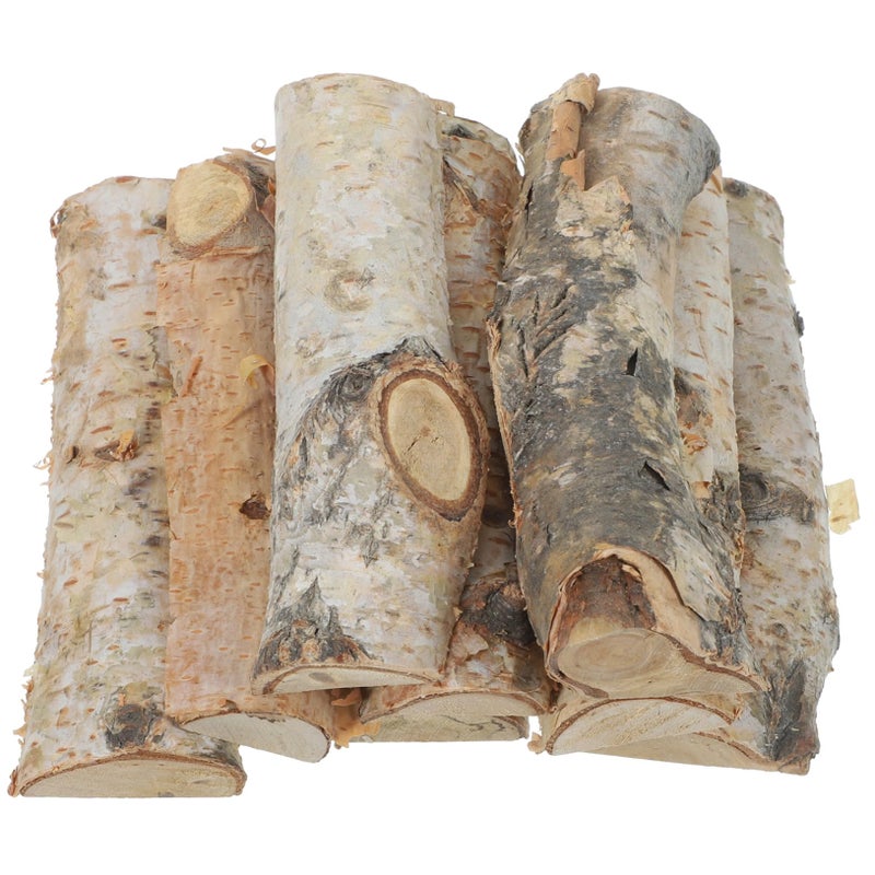 Natural Wood Log Pieces for DIY Fish Tank Decoration and Creative Craft Supplies 8Pcs - Image 2