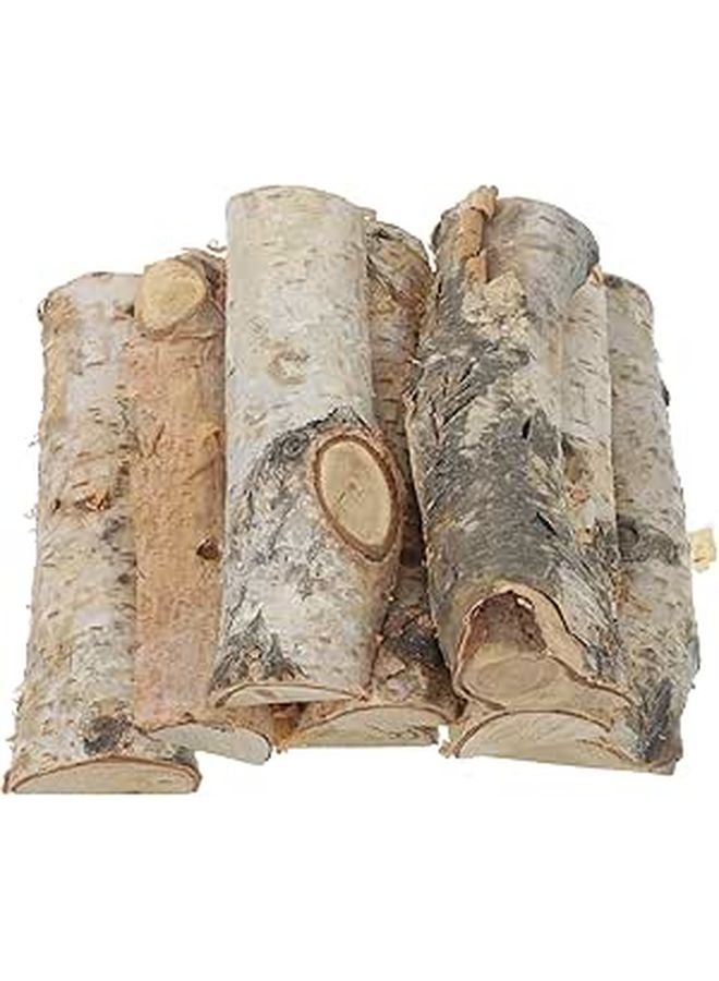 Natural Wood Log Pieces for DIY Fish Tank Decoration and Creative Craft Supplies 8Pcs - Image 1