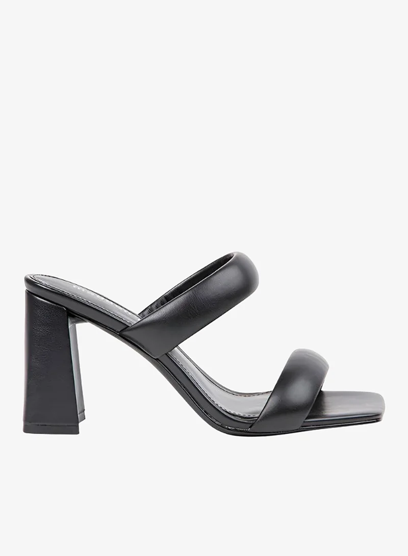 Steve madden wisper black women's sandals