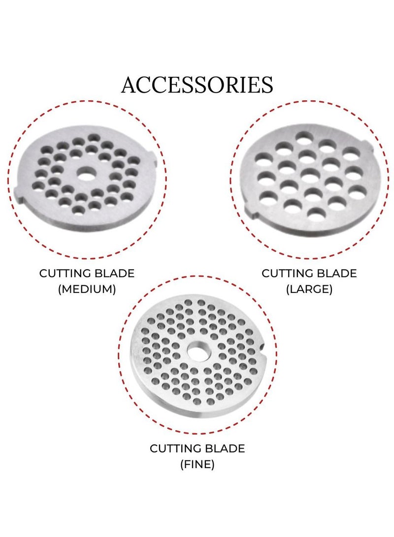 Mebashi 3-in-1 Stand Bowl Mixer Kitchen Machine, 1300W With 6.7L Stainless Steel Bowl K-Beater, Whisk, Dough Hook, Blender (ME-SBM1108B)(Black) - Image 3