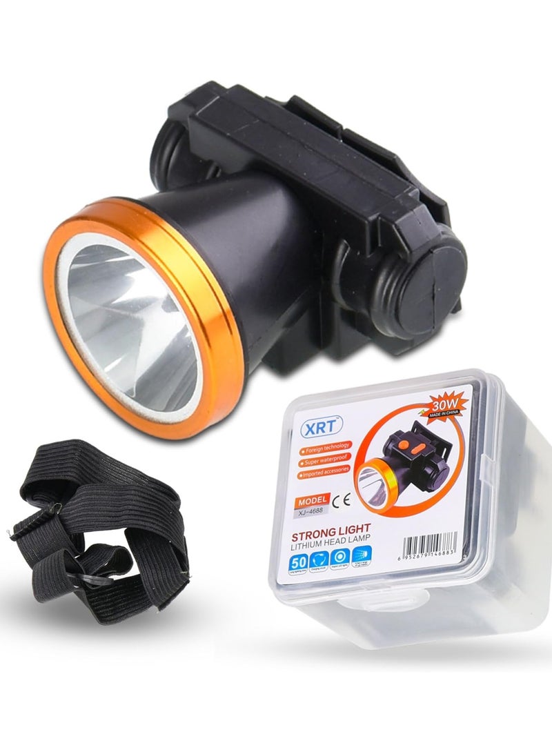 Waterproof rechargeable flashlight for camping, hiking and adventure - Image 1