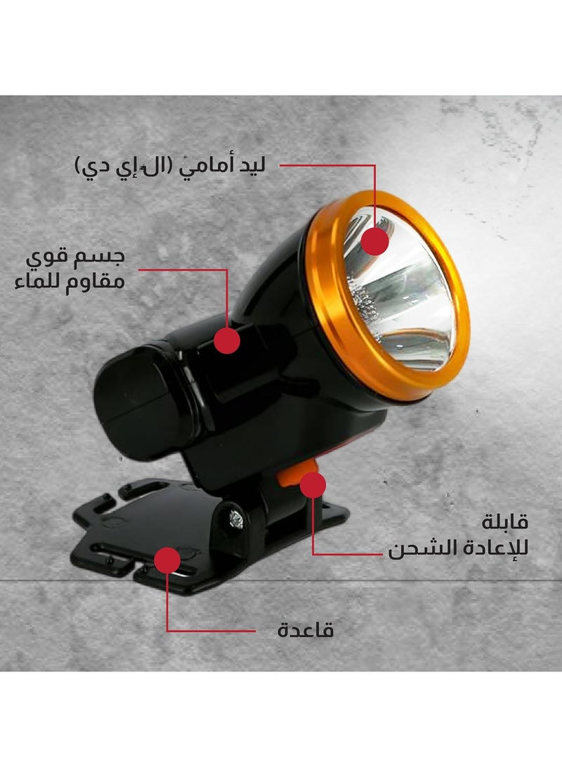 Waterproof rechargeable flashlight for camping, hiking and adventure - Image 4