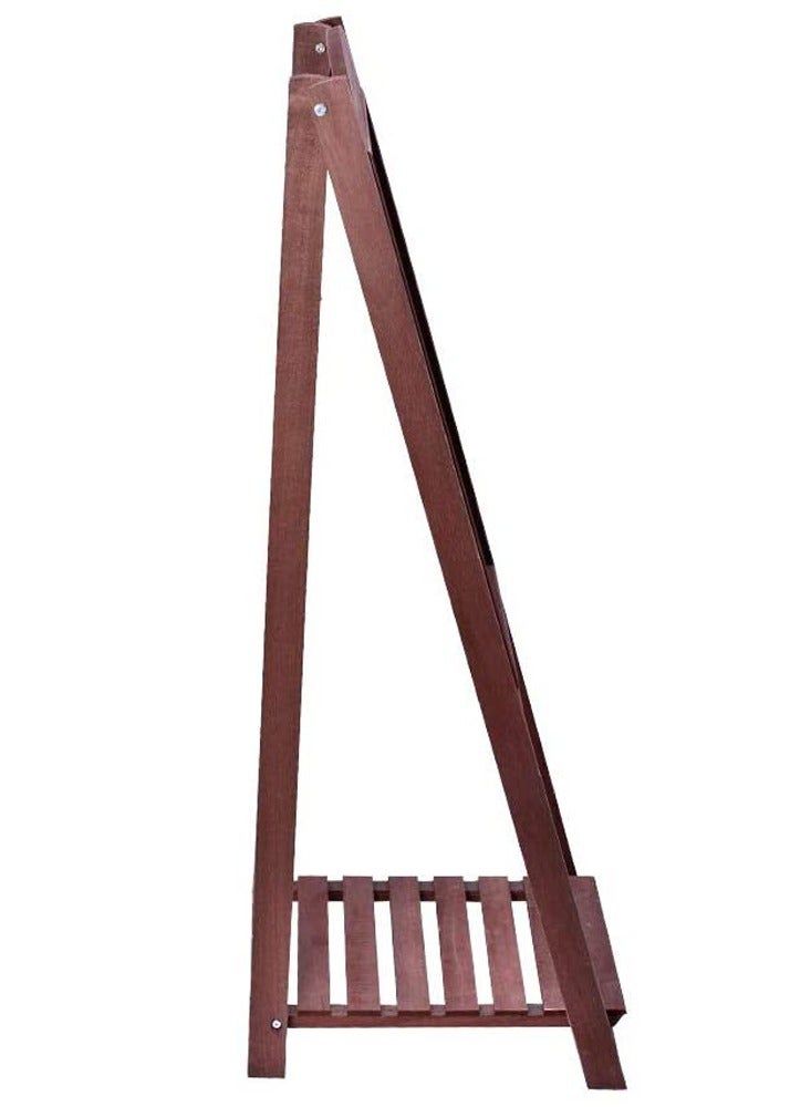 LINGWEI Wooden Hand Writing Black Board Drawing Board with Flower Pot Holder Free Standing Display Stand Chalk Board Ideal For Restaurants Menu Wedding Party - Image 3