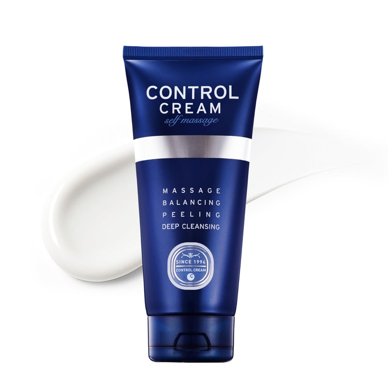 Charmzone كريم التحكم بالتدليك الذاتي من تشارمزون - مقشر مرطب للوجه والجسم للعناية بالبشرة الكورية، التحكم في الزهم، تنظيف المسام، ترطيب عميق ونعومة البشرة (5.07 أونصة سائلة / 150 مل) - Image 1