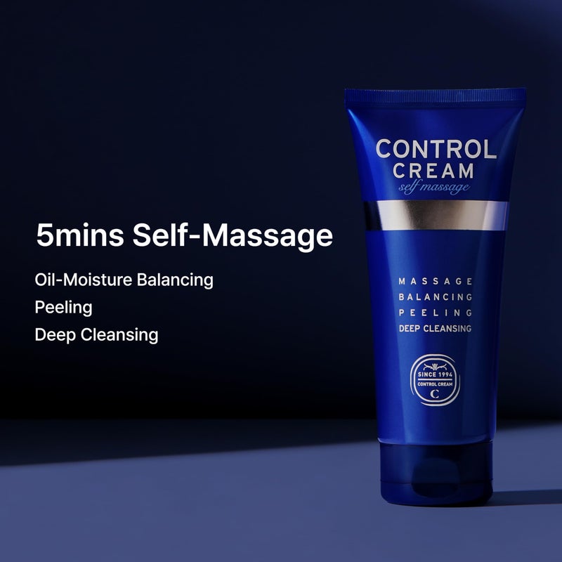 Charmzone كريم التحكم بالتدليك الذاتي من تشارمزون - مقشر مرطب للوجه والجسم للعناية بالبشرة الكورية، التحكم في الزهم، تنظيف المسام، ترطيب عميق ونعومة البشرة (5.07 أونصة سائلة / 150 مل) - Image 4