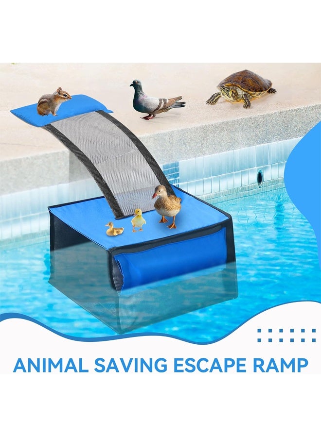 DUNISO Pool Net Leaf Separator, Pool Demister Blade Collector Maintenance Tool, Pool Animal Rescue Escape Ramp, Suitable For All Kinds Of Pools - Image 2