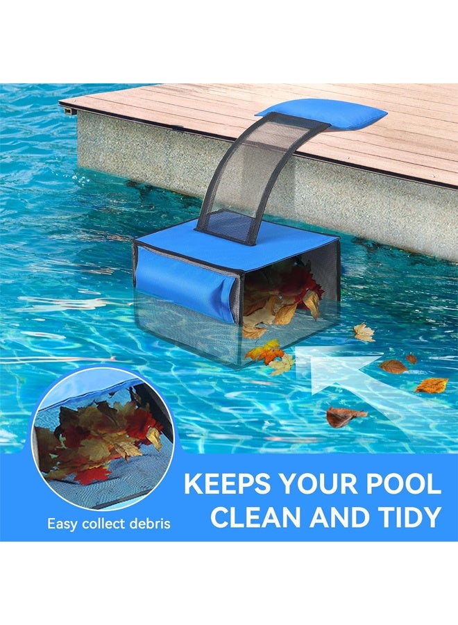 DUNISO Pool Net Leaf Separator, Pool Demister Blade Collector Maintenance Tool, Pool Animal Rescue Escape Ramp, Suitable For All Kinds Of Pools - Image 3