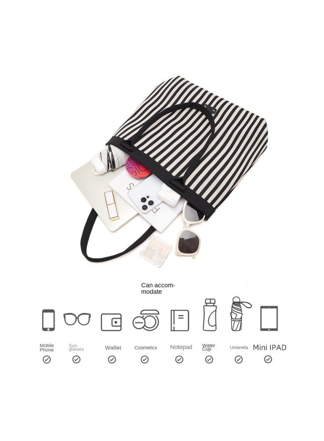 Popular Versatile Large Capacity Tote Bucket Bag, High-end Women's Bag For Travel And Commute - Image 5