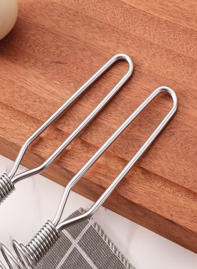 SADMAX Stainless Steel Spiral Whisk Hand Beater – Heavy Duty Spring Coil Blender for Eggs, Milk Froth, Lassi, Coffee, Batter Mixing – Rustproof, Easy Clean, Kitchen & Baking Tool Daily! - Image 4