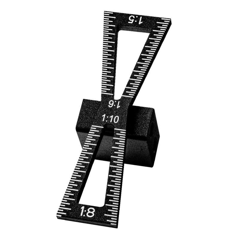 POWERTEC 71515 Dovetail Marker Guide Woodworking Hand Tool for Precision Cutting and Dovetail Joint Making