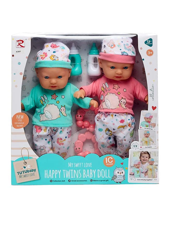 Babies & More Babies & More Girls Multicolor Doll Toy