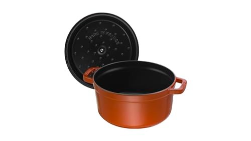 STAUB كوكوت دائرية ستوب 28 سم قرفة - 5.85 لتر - Image 5