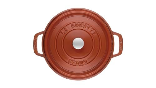 STAUB كوكوت دائرية ستوب 28 سم قرفة - 5.85 لتر - Image 4