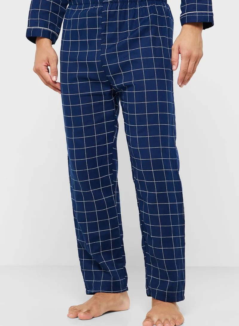 Robert Wood Check Pyjama Set