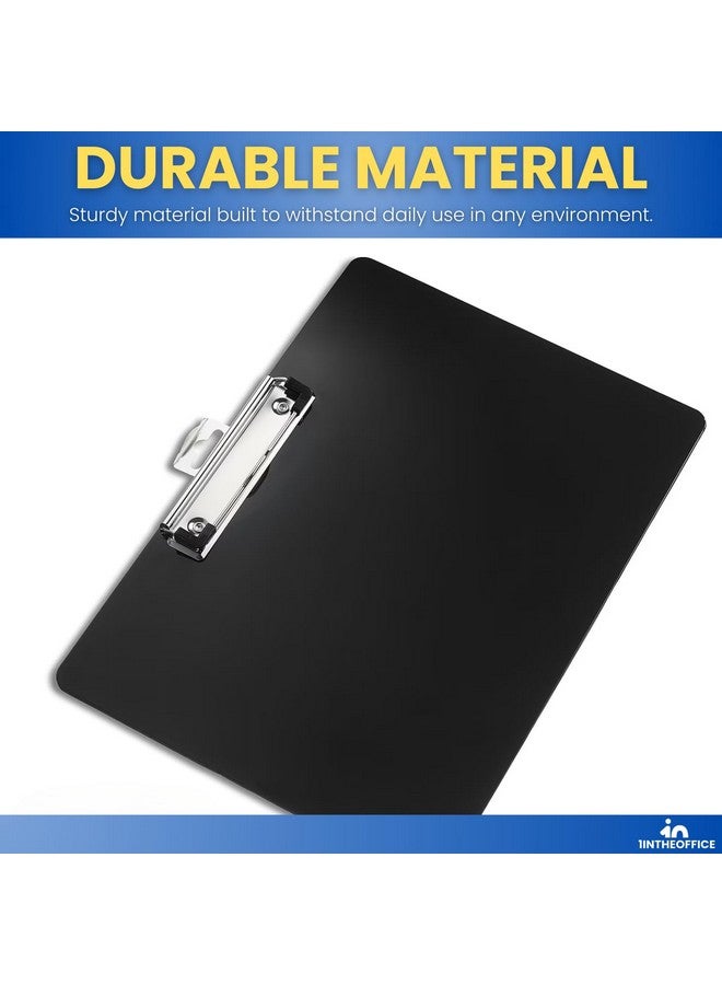 1InTheOffice Landscape Clipboard Black Horizontal Clipboard 8.8 X 12.4Inch 2 Pack - Image 3