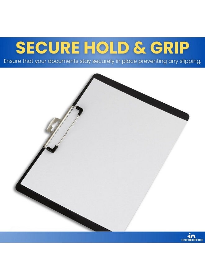 1InTheOffice Landscape Clipboard Black Horizontal Clipboard 8.8 X 12.4Inch 2 Pack - Image 5