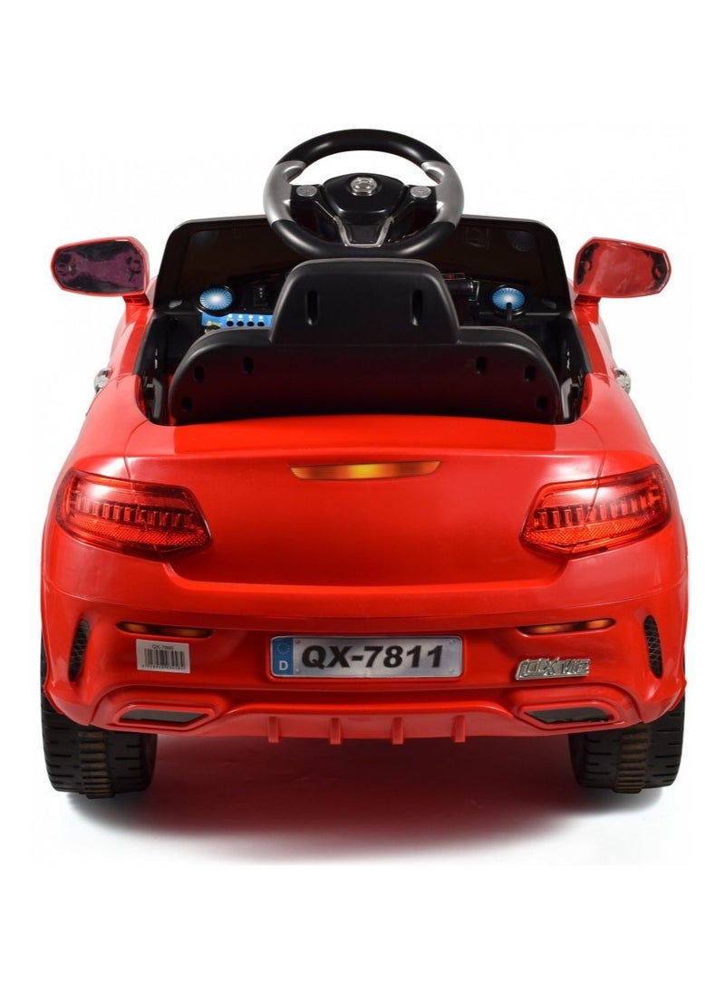 Toyland - Kids Electric Ride On Car, 6V RC Parental Remote Control and Foot Pedal Manual Modes - Image 1
