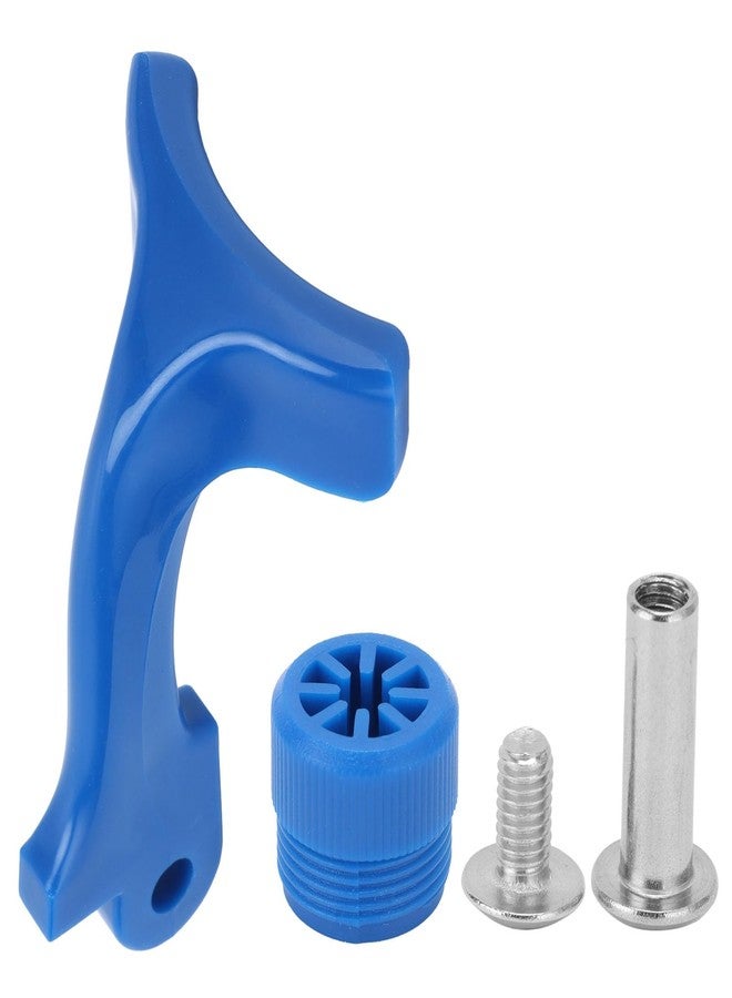 Fdit Push Type Faucet Lever Arm Plastic Water Outlet Putter Rod for Bar Restaurant Hotel Blue - Image 1