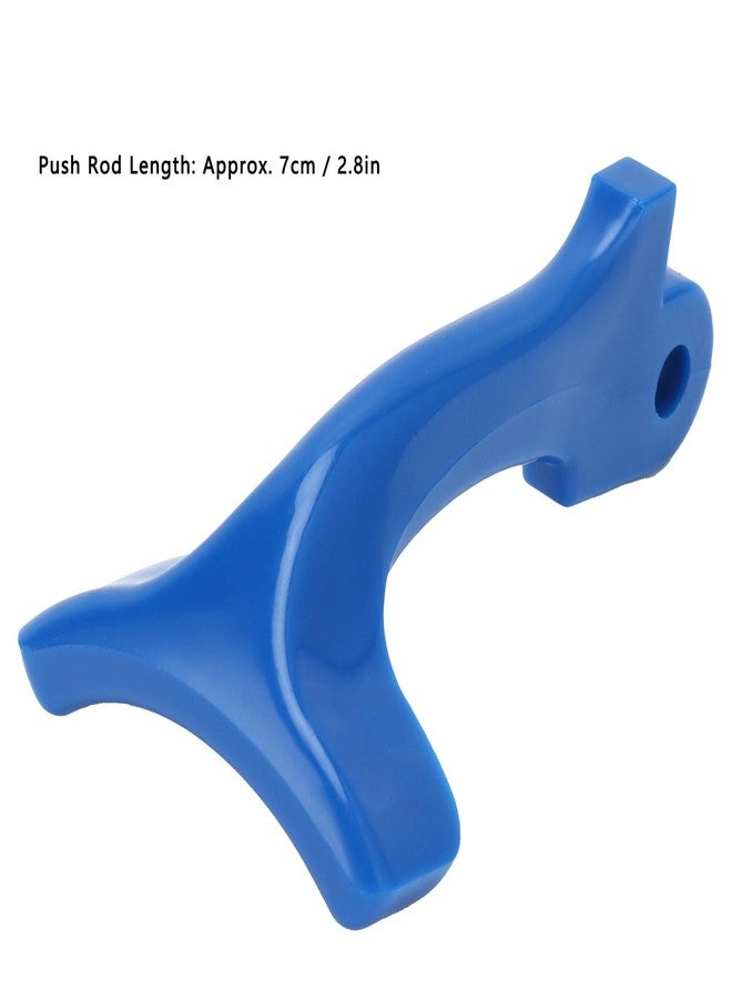 Fdit Push Type Faucet Lever Arm Plastic Water Outlet Putter Rod for Bar Restaurant Hotel Blue - Image 2
